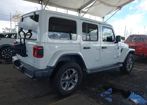 2020 Jeep Wrangler Unlimited North Edition 4X4 z USA, uszkodzony, nr VIN 1C4HJXEN1LW221802